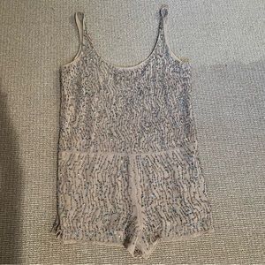 Zara Sequin Romper